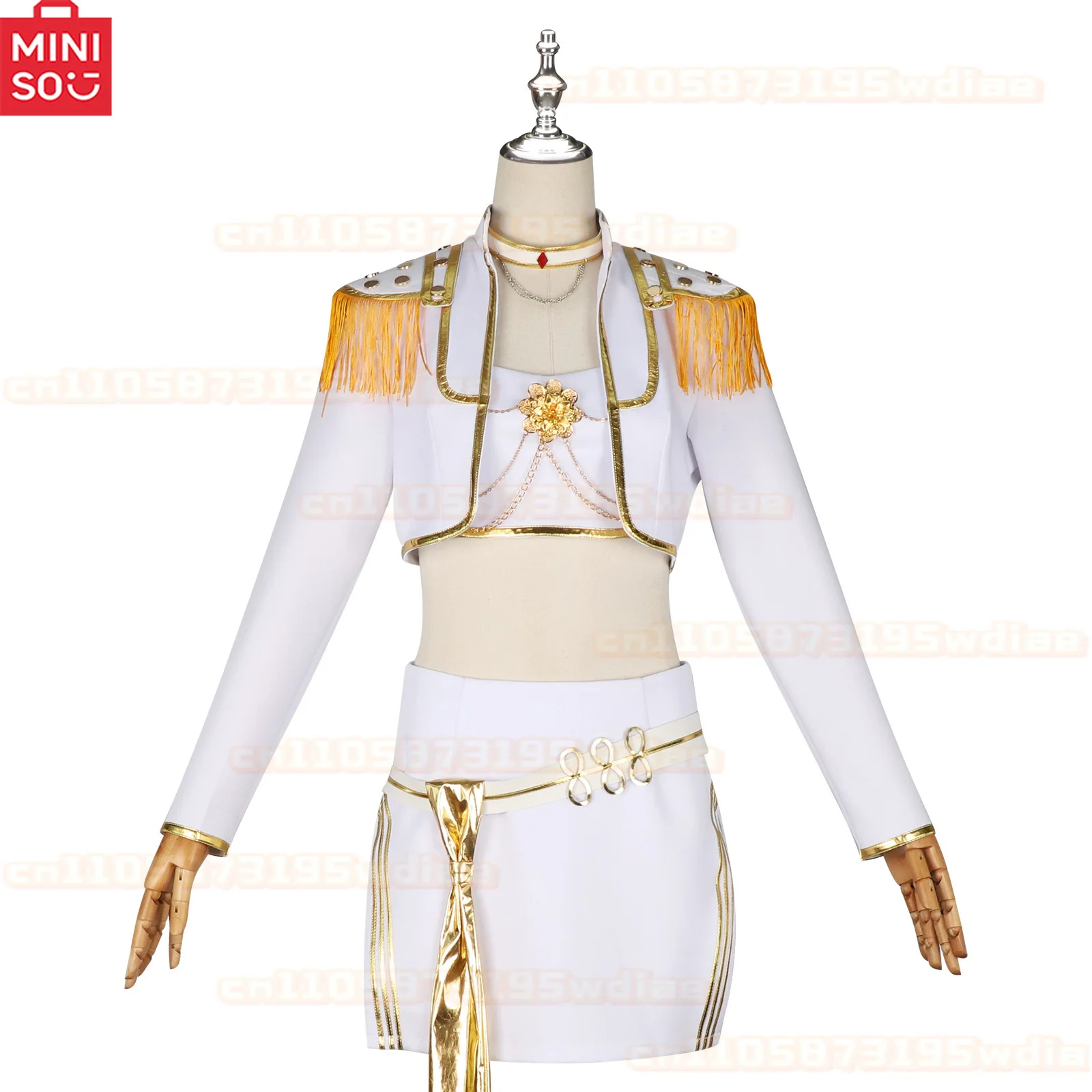 MINISO woman Rumi Mira Zoey KPop Demon Hunters Costume Roleplay Girls Stage Performance Cosplay Halloween Carnival Party Suit
