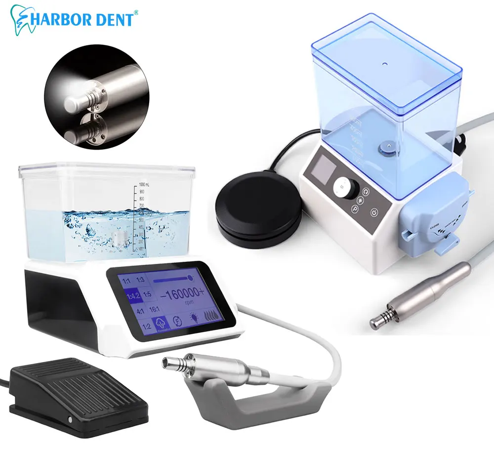 Dental Brushless Electric Micro Motor Adjustable Speed Independent Water Supply LED Handle Water Supply System Dental Equipment