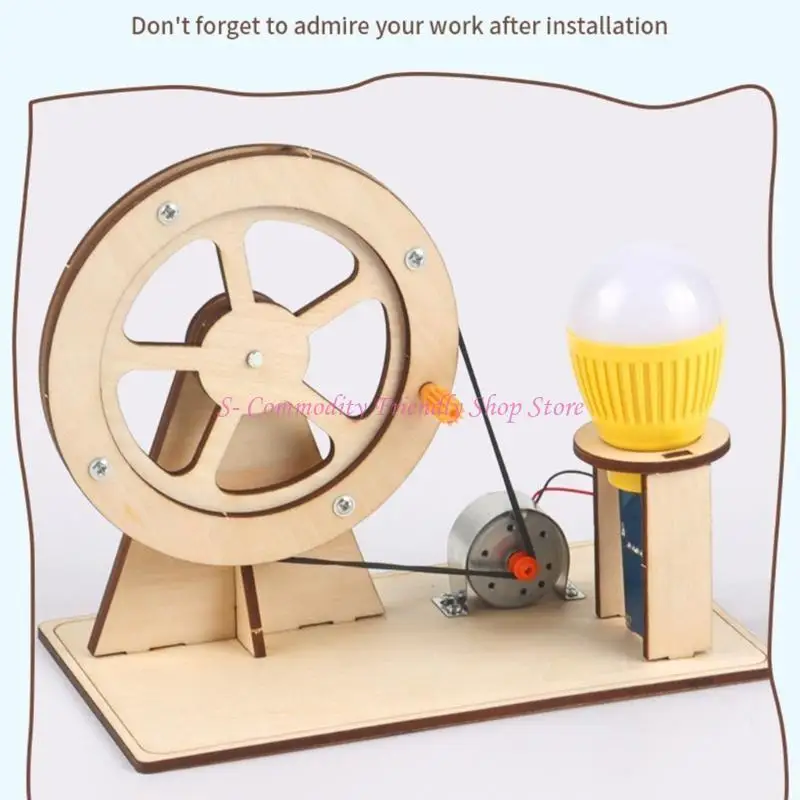 85AE modello fai-da-te Generatore manuale Centri attività Giocattolo meccanico Rompicapo