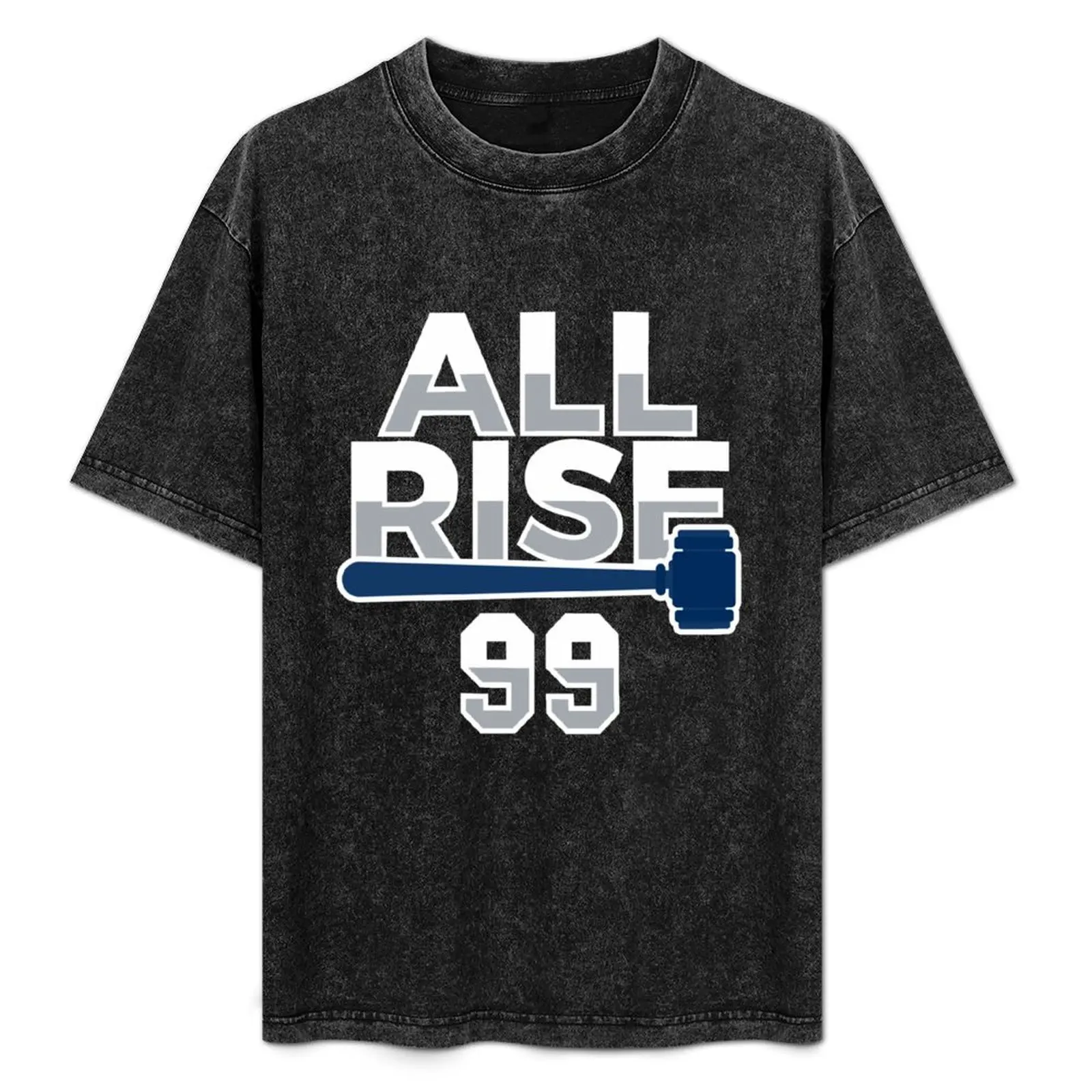 All Rise 99 - Camiseta de beisebol All Rise for the Judge NY Yankee, tamanho grande, camiseta que combina com tudo