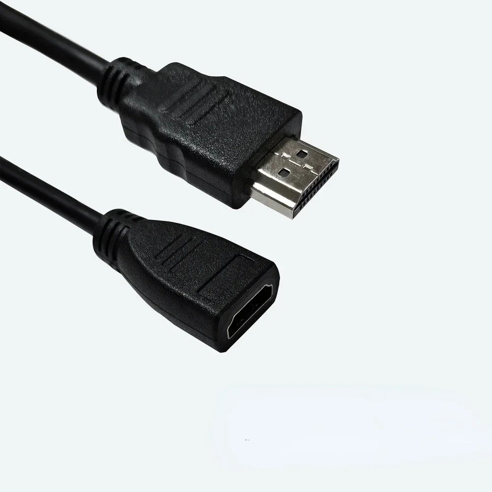 1080P HDMI-Compatible Extension Cables Male-Female CCS Cable Cores Nickel Plated Connector TV Computer Monitor Cable