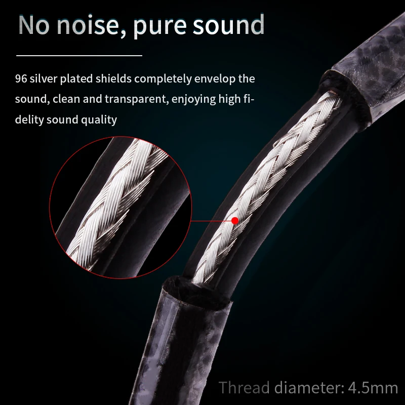 3.5mm Aux Jack to 2 RCA Audio Cable OFC Silver Plated 24K Gold Plated Aux to Rca HIFI Stereo for amplifier Mobile Phone Computer