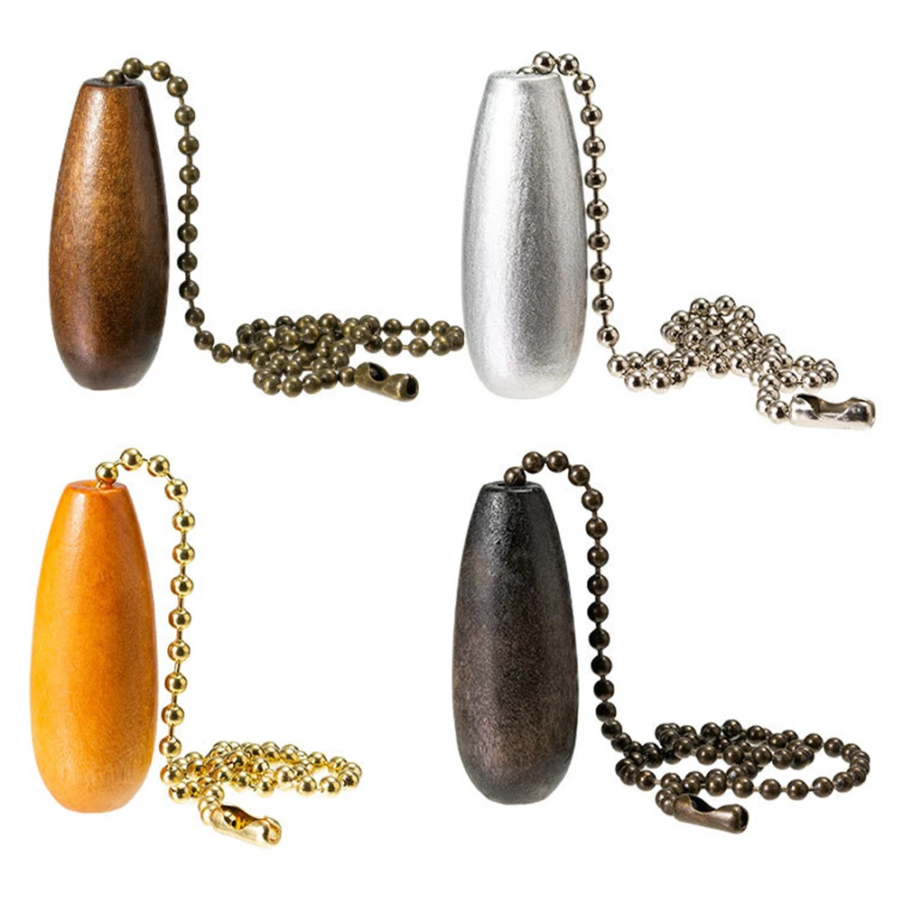 Ceiling  Fan Chain Pulls Wooden Pull Chain Extension Pull Chain for Ceiling Light Lamp Fan Chain