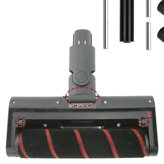 update. 2X Replacement Cleaner Head Rollers Soleplate Wheels for Dreame V8 V9 V10 V11 V12 Vacuum Cleaner Accessories view 5
