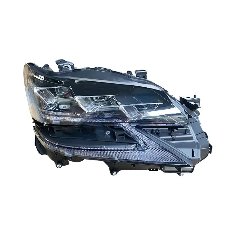 Maictop LED Headlight Head Lamp for GS350 GS250 GS450h 2016-2019 3 Lens Aluminum Headlights with 6000k Color Temperature