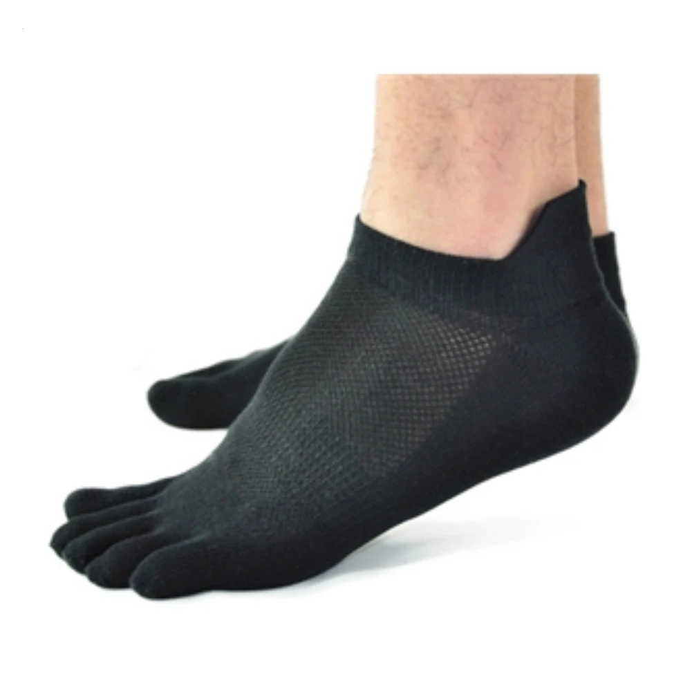 

1 Pairs Summer Mens Five Toes Socks Cotton Blend Comfortable Ankle Casual Sports Low Cut Breathable Sock Hosiery