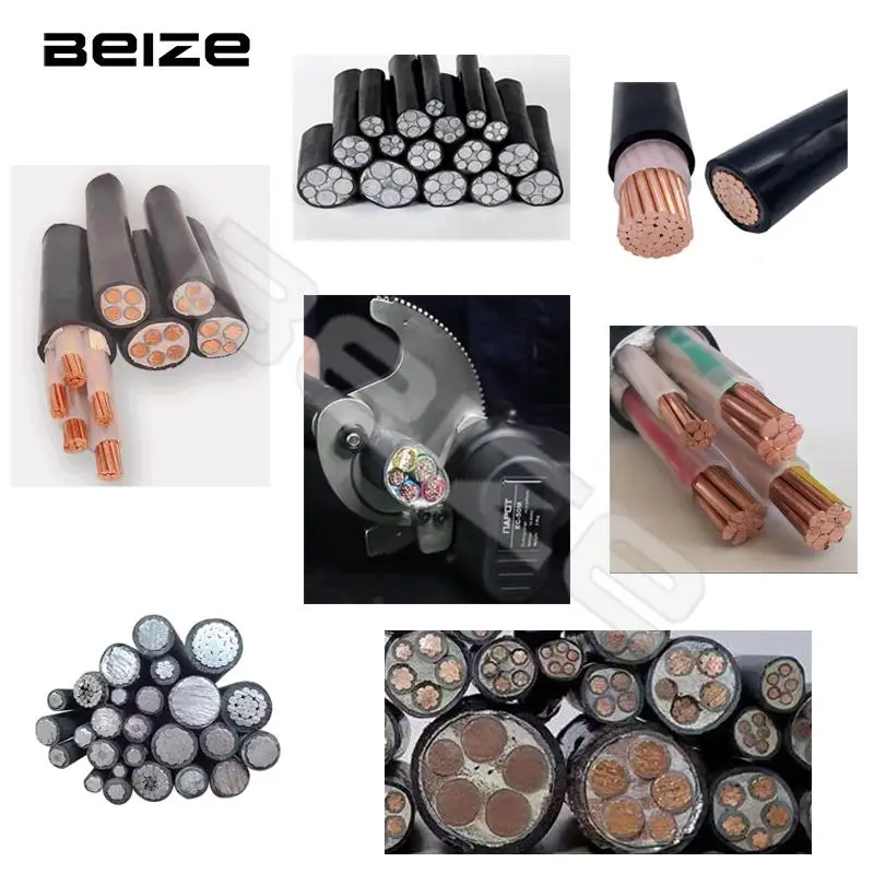 Electric Ratchet Cutter Cable Cutter Lightweight and Fast EC-50M EC-65M Cable Cutter 50mm Cable Gear Scissors Cutter Cable