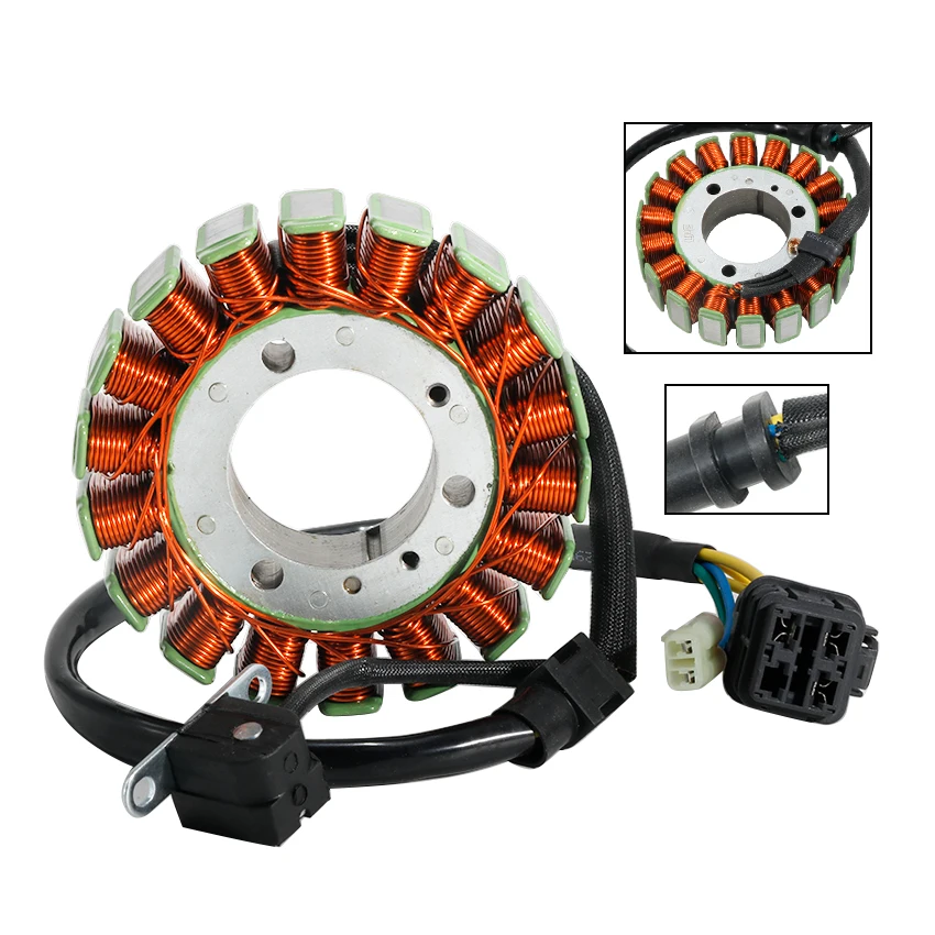 

Motorcycle Stator Magneto Generator Coil For Explorer ATV Urano DLS 700 750 EFI DLX Argon 700 700 XL 700 DELUXE OEM:35560-MAX-00