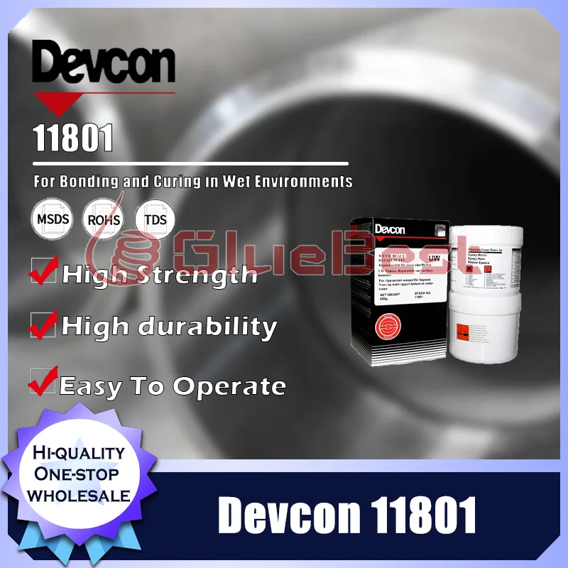 

DEVCON 11801 Состав для ремонта влажных поверхностей обеспечивает сильную склеивание, коррозионную стойку и простое обслуживание. Оригинальный продукт.