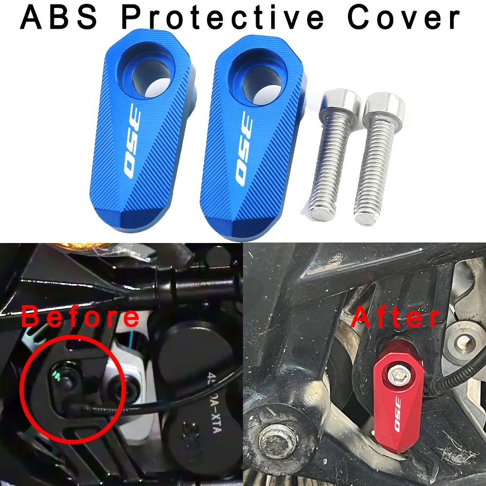 

New Design For HONDA FORZA350 350 Motorcycle Front Rear Wheel ABS Sensor Protection Accessories CNC Aluminum