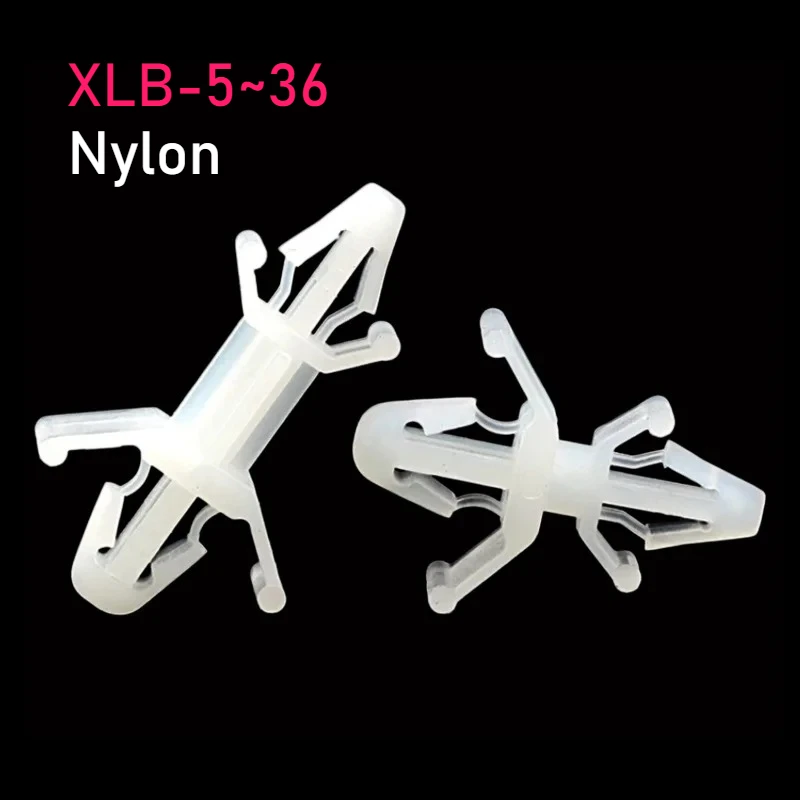 XLB-5~36 Nylon Plastic Space Support PCB Bracket Aircraft-Style Clip Double-Head Spacing Support