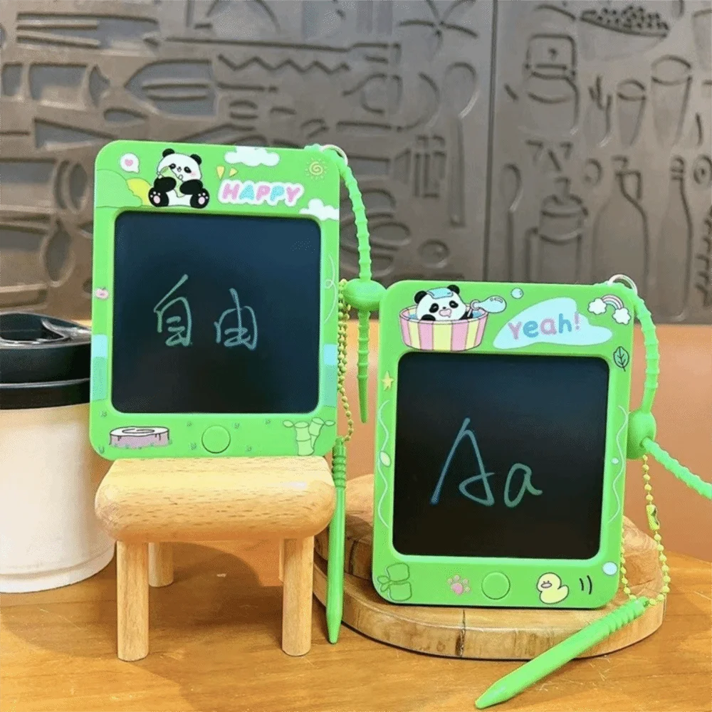 Reusable Keychain Writing Board One-Button Clear Creative Drawing Board Mini Doodle Board Mini Design One-Click Clearing