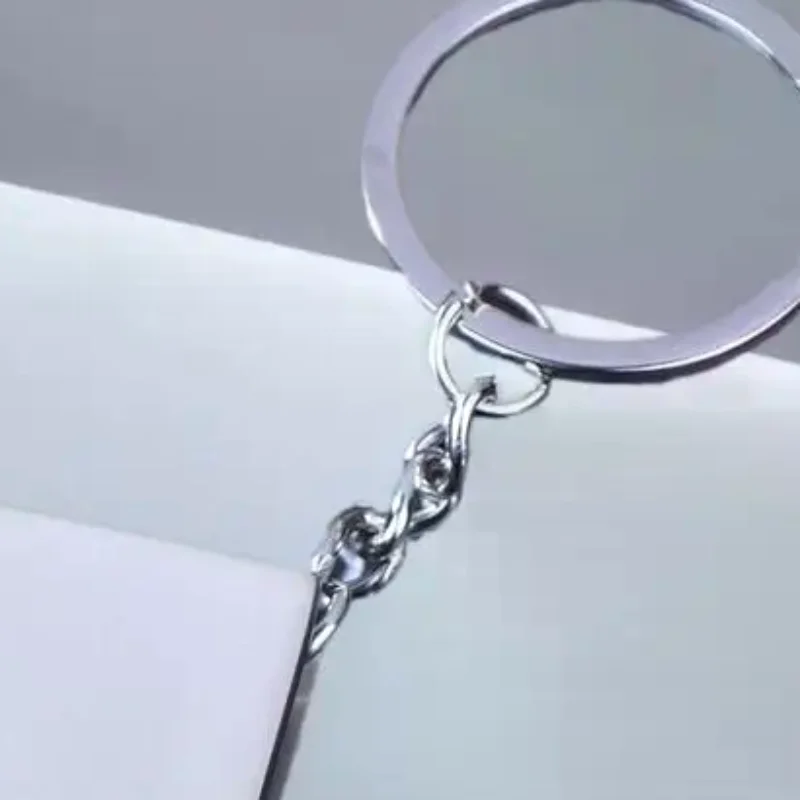

1/2PCS Key Ring Pull Ruler DIY Hand Gauging Tools Tape Measure Keychain Portable Measuring Tools Retractable Rule