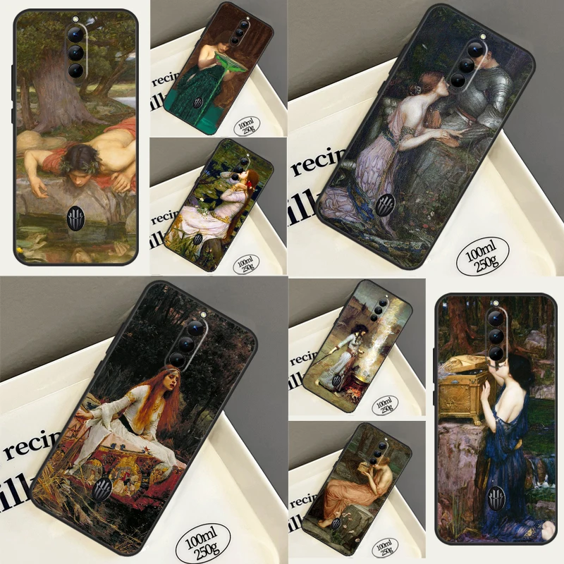 John William Waterhouse Phone Case For ZTE Nubia Red Magic 6 7 8 Pro Plus Red Magic 5G 5S 6R 6S 7S Pro Back Cover