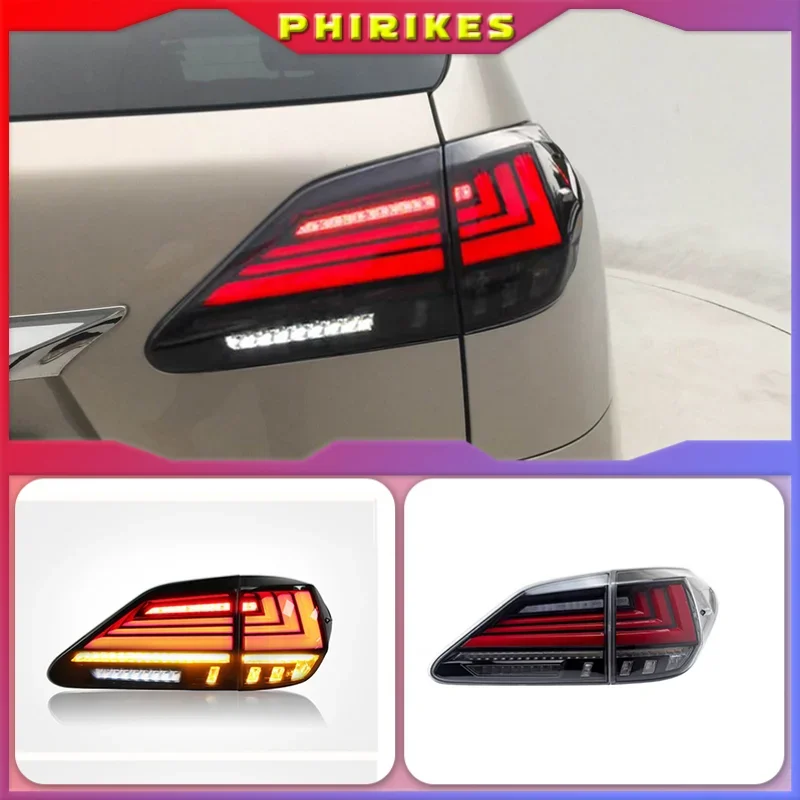 LED Car Tail Lamp For Lexus RX350 RX330 RX270 RX450h 2009 2010 2011 2012 2013 2014 2015 Led Dynamic turn signal DRL Tail Lights