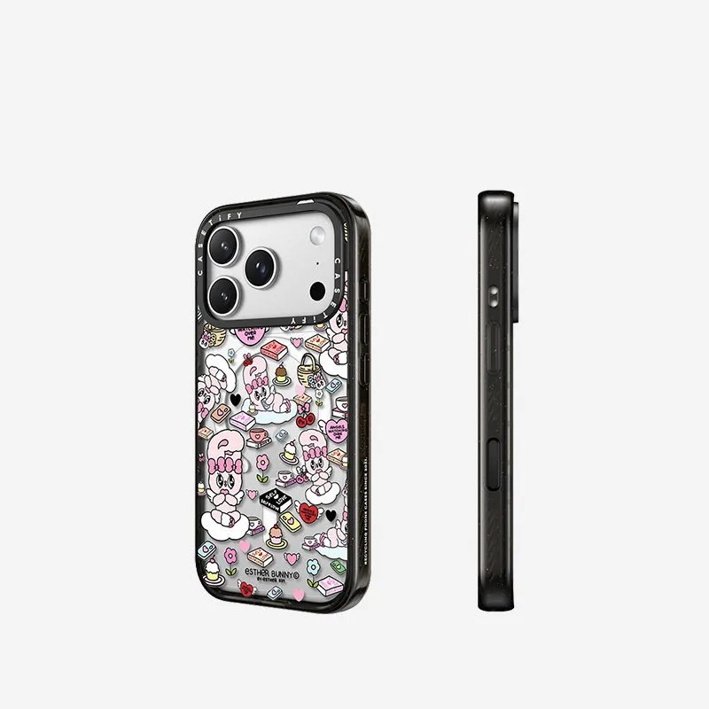 CASETiFY Esther Bunny iPhoneケース　16e CASETiFY Esther Bunny Series Magnetic Drop-proof Case for iPhone