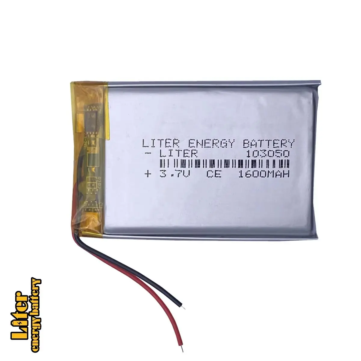 Liter energy battery 103050 3.7V lithium battery early 103048 1600mAh headlight GPS navigator general polymer batteries