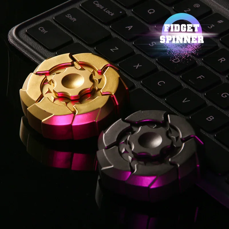 Kreative Mech Leucht Zappeln Spielzeug Für Kinder Hand Spinner Stress Relief Erwachsene Sensorischen Spielzeug Zappeln Spinner Gyro Kinder Spielzeug Geschenk