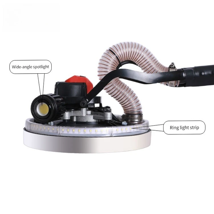 Portable electric wall plaster sander, brushless woodworking DIY variable speed 220V CE certified power tools