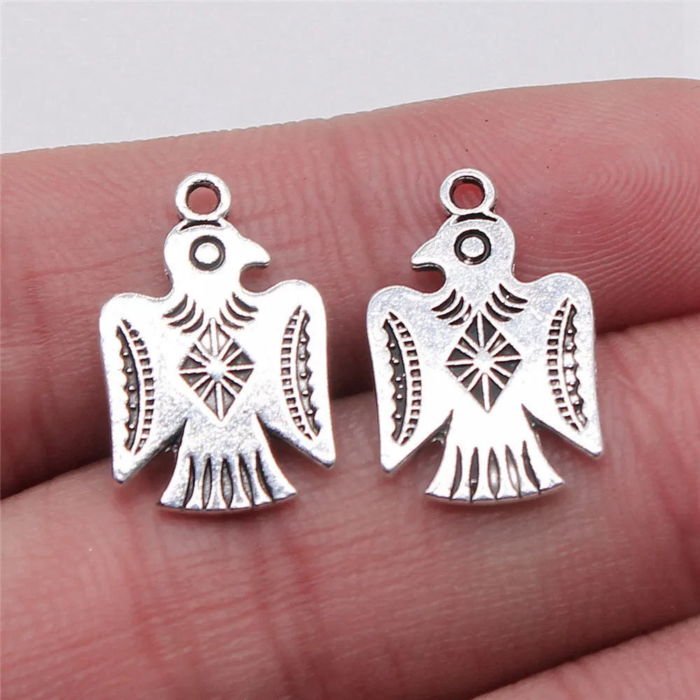 Accessories For Women Thunderbird Charms Jewelry Making 12x19mm 10pcs