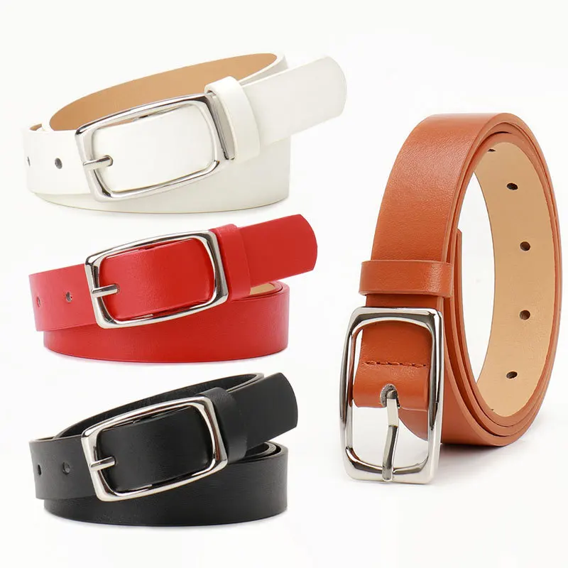 

New Simple High-level Sense of Korean Version of The Ladies Belt Fashion Trend Versatile Pin Buckle Jeans Belt Belt Female