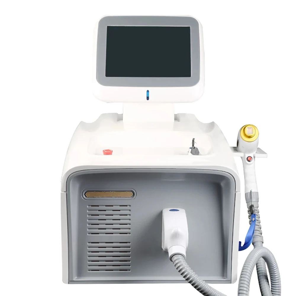 3500w hair removal beauty instrument ice titanium device 808 755 1064 nanometer diode laser hair removal machine