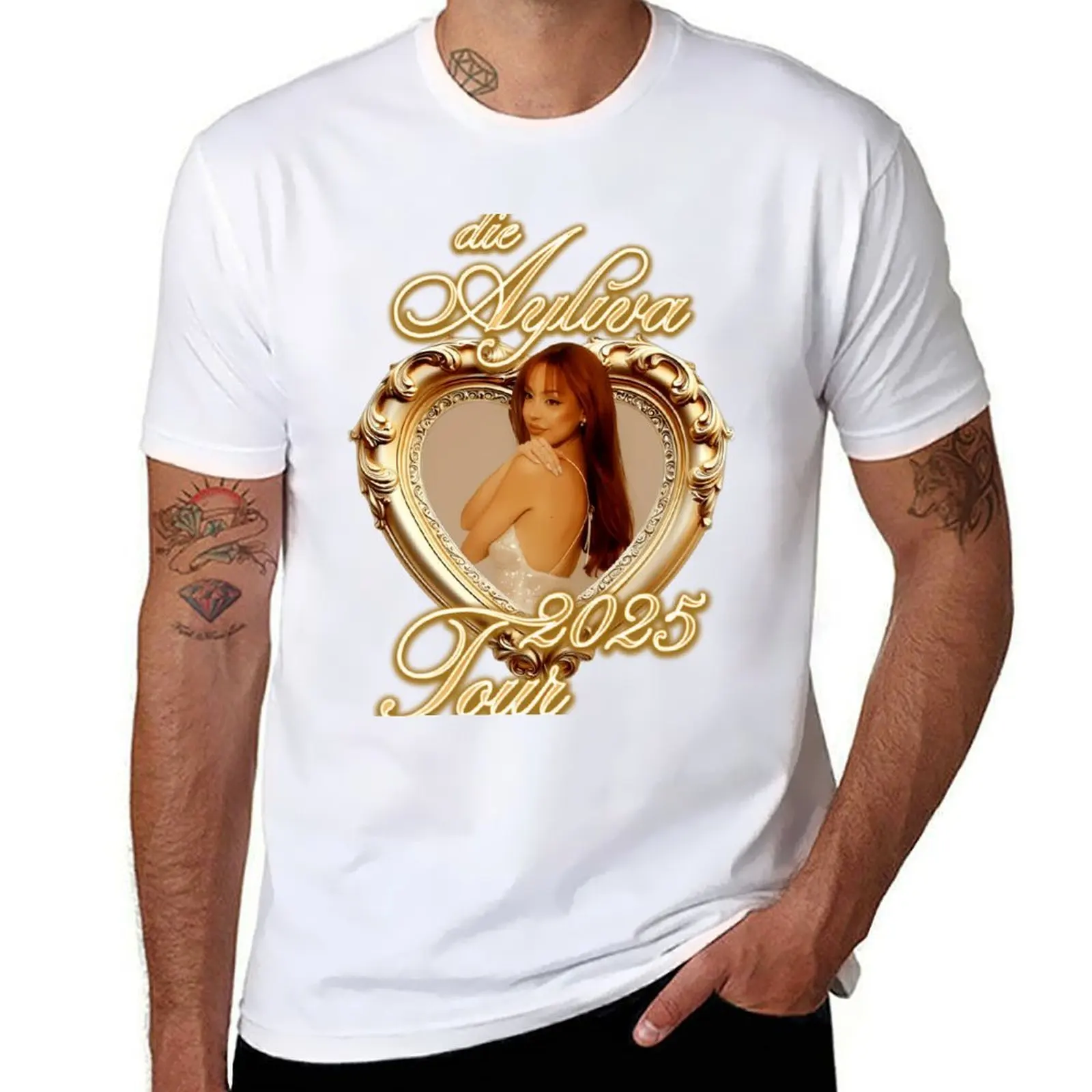 

Die Ayliva Tour 2025 T-Shirt t shirt for man printed t shirts for man T-Shirt