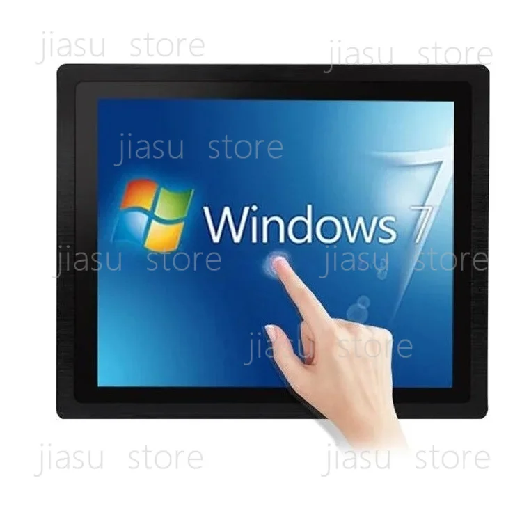 I3 i5 i7 19-inch IP65 Rugged Industrial Capacitive Touch PC All-in-One Panel PC with Extensible PCIe Slot HMI PLC