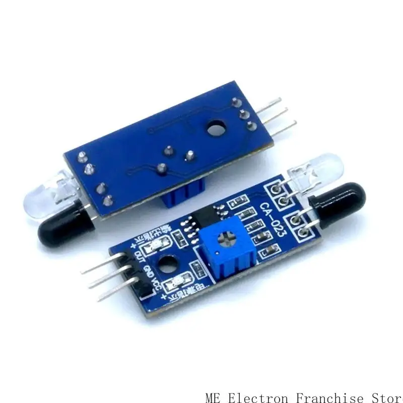 T5EA 10pcs Điện tử thông minh robot Phản chiếu Phản xạ Phot quang mô -đun 3Pin