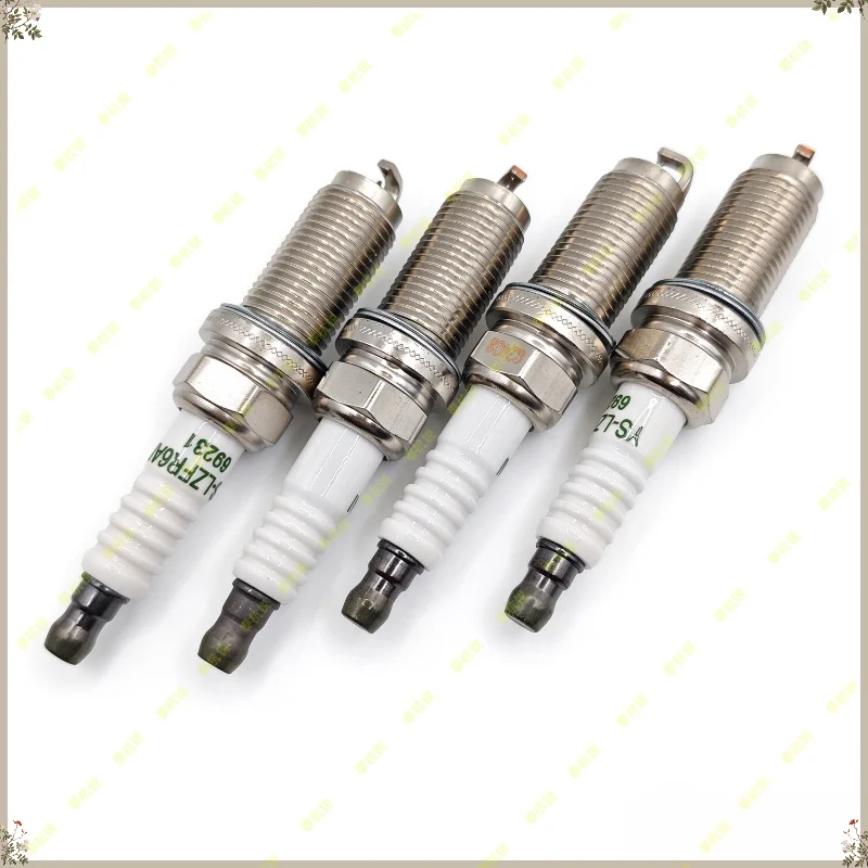 4PCS 4704 IKH20TT  New Dual Iridium Spark Plug For TOYOTA LEXUS HONDA VOLVO SUBARU BENZ NISSAN IKH20TT-4704