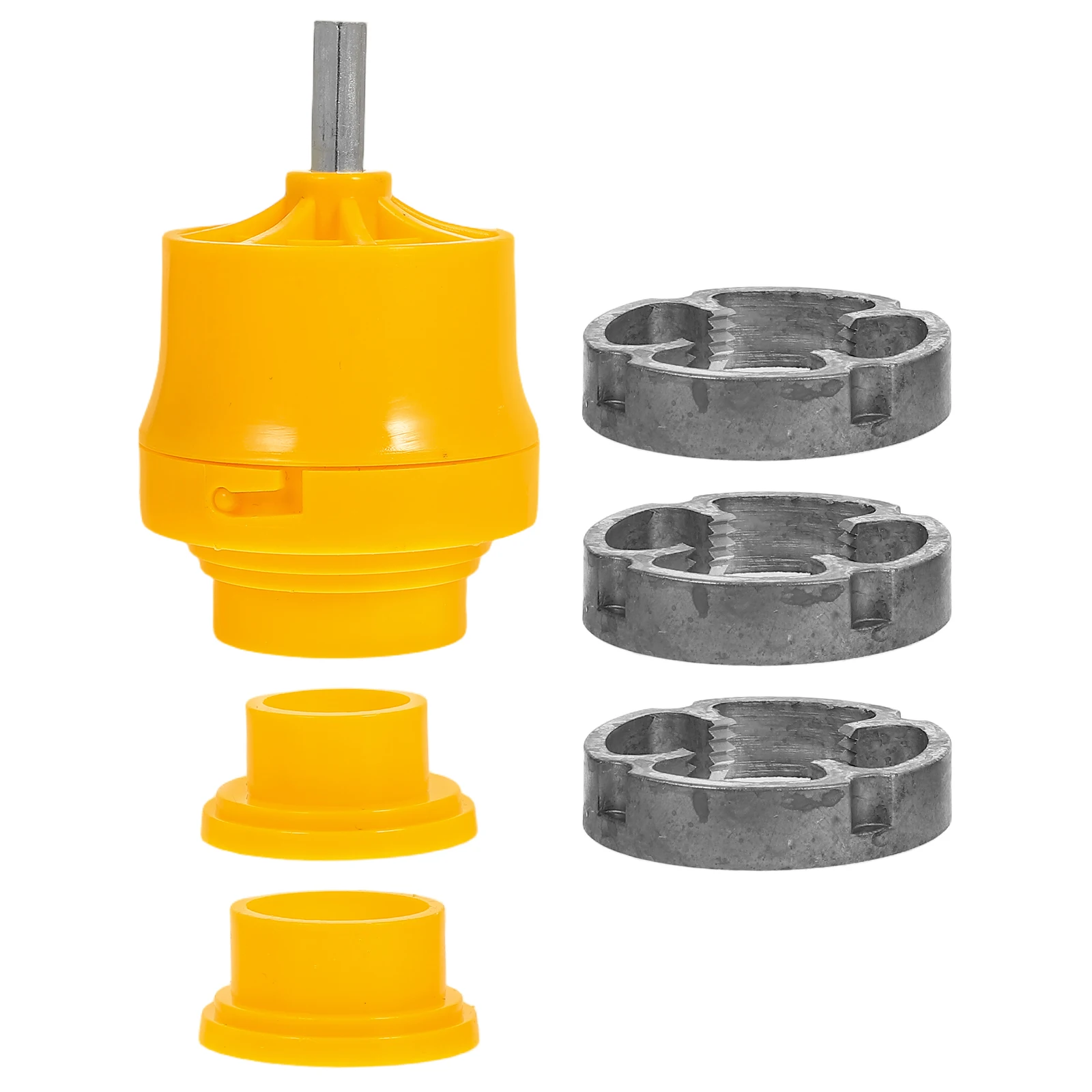 

7Pcs Water Plate Teeth PVC Thread Tool Electric Drill Plumbing Supplies Durable Alloy Steel Versatile Fitting Repair Kit