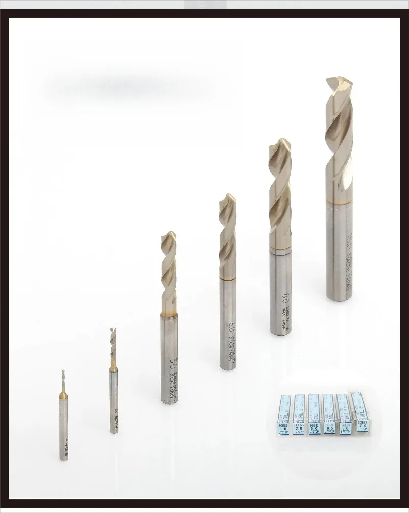 1PC Twist Drill Bit for NACHI 7572P Stainless Steel CNC Precision Drilling Tool 0.5-3.35mm
