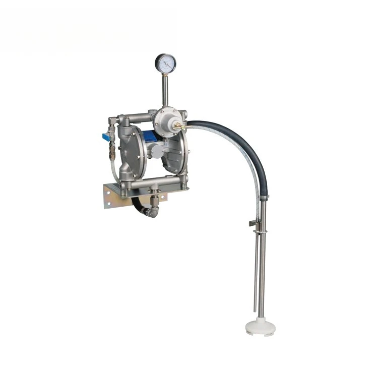 Double diaphragm pump DPS-1204B wall mounted pneumatic diaphragm pump