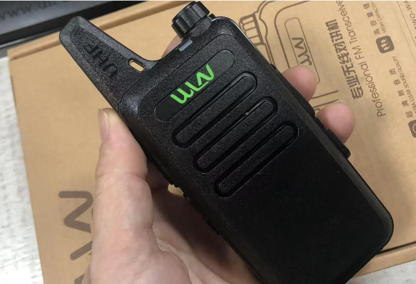 Новый 16-канальный UHF-трансивер WLN KD-C1 Mini Radio 400-470 МГц