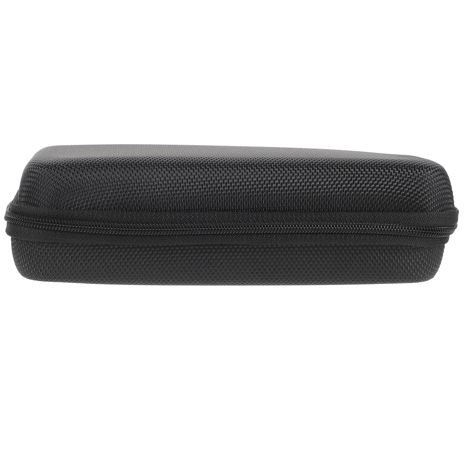 

Professional Black Zippered Storage Bag Waterproof Shockproof Lining Mesh Pouch for Cords Compact Microphone Protective