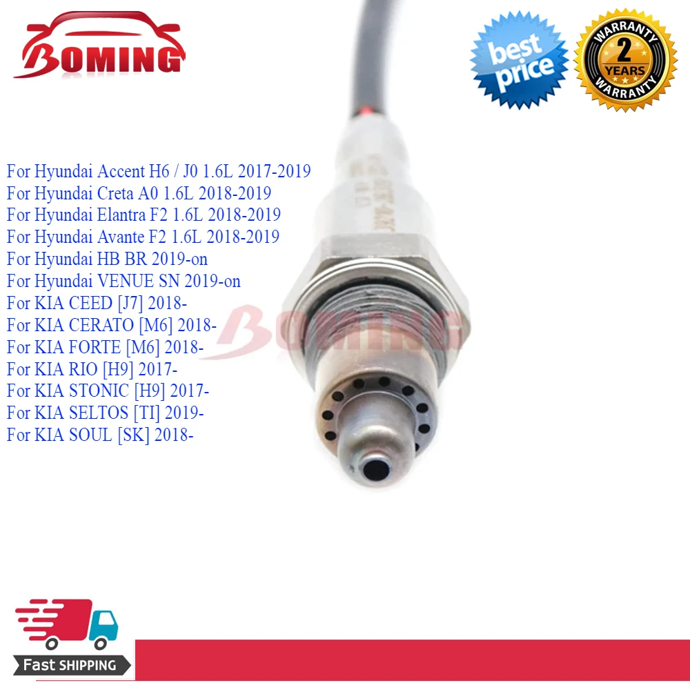 نسبة الهواء إلى الوقود لامدا O2 الأوكسجين الاستشعار 39210-2B319 لشركة هيونداي أكسنت كريتا إلنترا أفانتي لكيا سول سييد سيراتو 392102B319