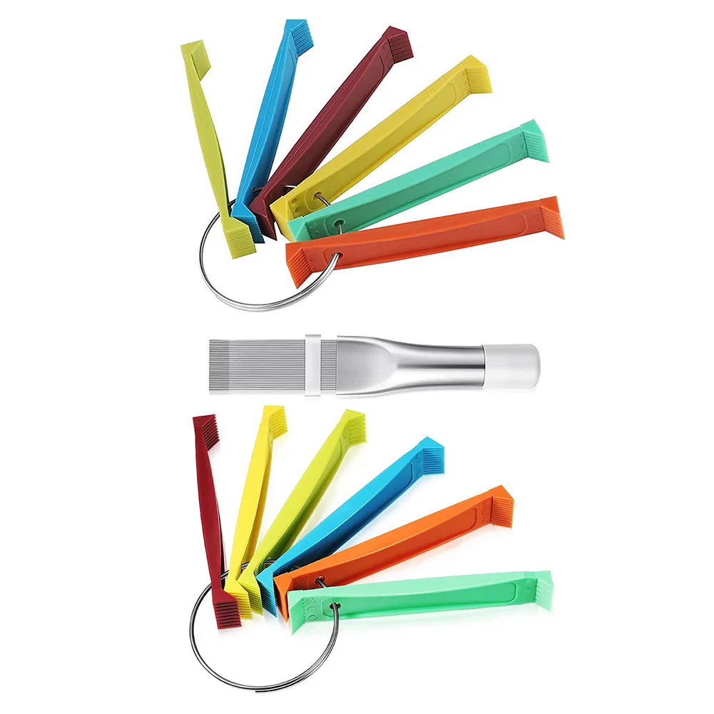 Plastic Cleaning Comb Portable Air Conditioner Fin Cleaning Accessories Cleaning Brush for Auto Cooling System Kits Repair Tools