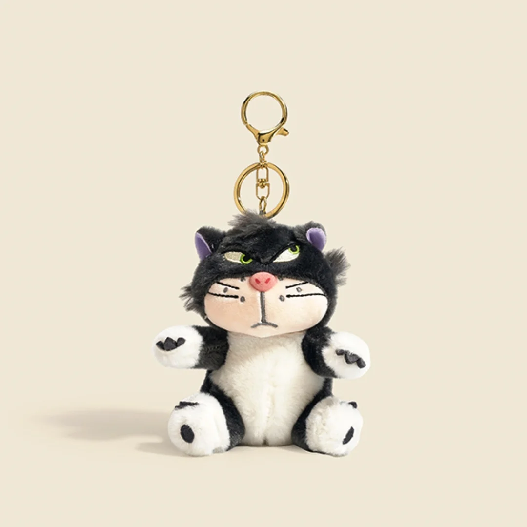 

Disney Lucifer Cat School Bag Pendant Doll Keychain Anime Doll Jewelry Kuromi Children Gift Surprise Gift