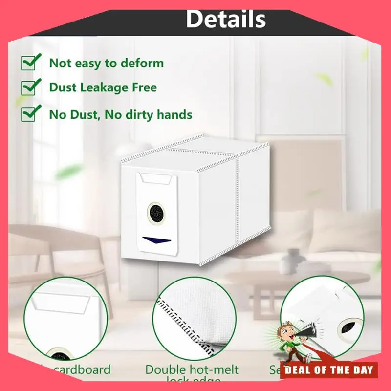 24-Stunden-Lieferung für Ecovacs Deebot T30S Roboter-Staubsauger, Zubehör, Hauptseitenbürste, Hepa-Filter, Mopptuch, Staubbeutel