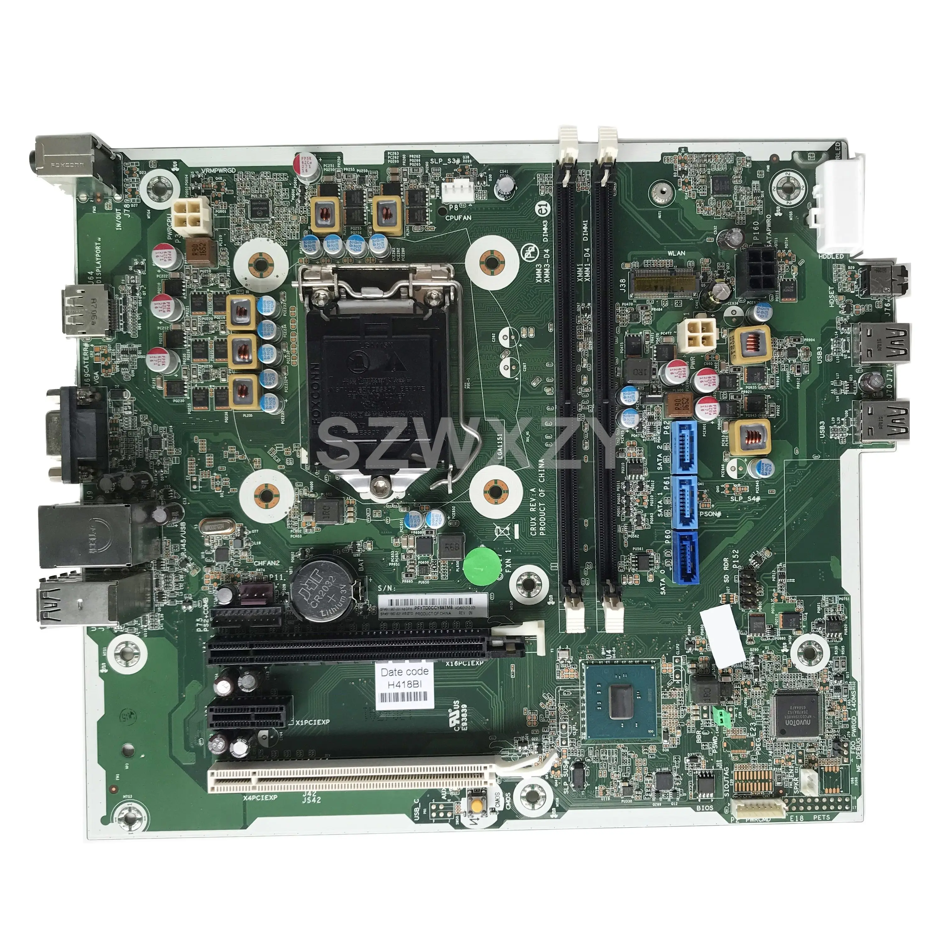 Refurbished Refurbished For HP ProDesk 400 G4 MT Desktop Motherboard G4 911987-601 911987-001 901010-001 LGA 1151 DDR4