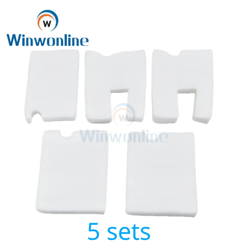 5x 1830528 תחזוקה 1749772 5x כרית עבור epson l3100 l3101 l3110 l3115 l3150 l3150 l3150 l3151 l3156 l3158 l3160 l3165 l3165 l5190