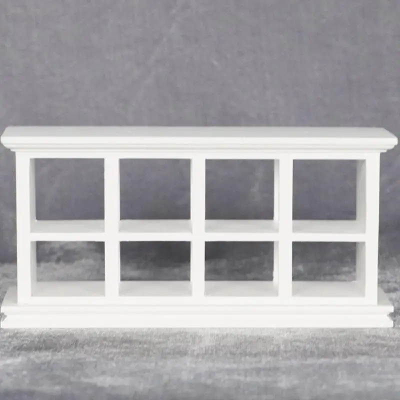 

Bakery Cabinet Figure Display Shelf Model Realistic Vintage Realistic Doll House Pretend Girls Gift Realistic Cabinet P31B