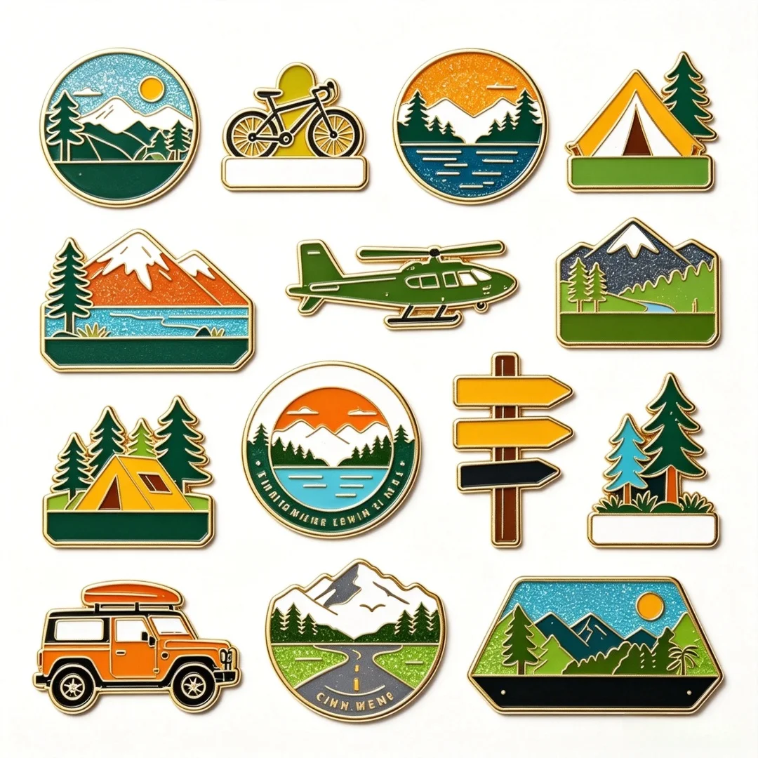 Manufacturer Custom Lapel Pin Badges, Design Your Own Logo Metal Crafts, Soft Enamel Pins, NO MOQ, Bulk Customizable