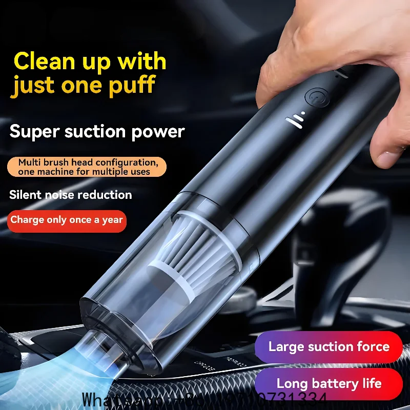 Dust Collector Portable Vacuum Cleaner Powerful Suction Electric Wireless Smart Home Cleaning Car Vacuum Cleaner 2025 New