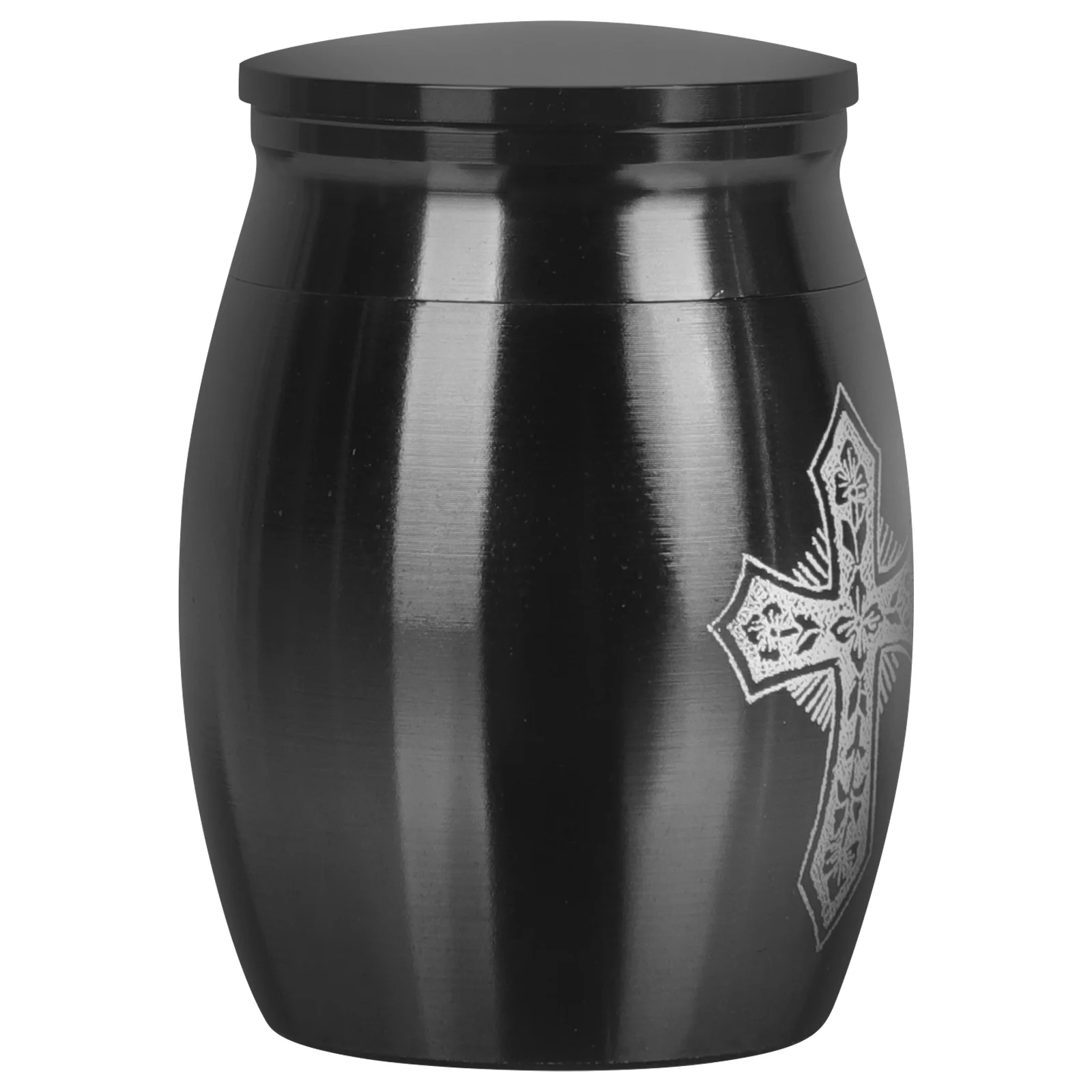 

Cross Urn Small Ashes Urns Decorative for Metal Jewlery Holders Human Burial Memorial Container