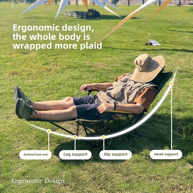 

Folding Chair Camping Chairs Camp Outdoor Chair Chaise Camping Chaise Portable Fold Lounge Portability Office Leżaki Plazowe