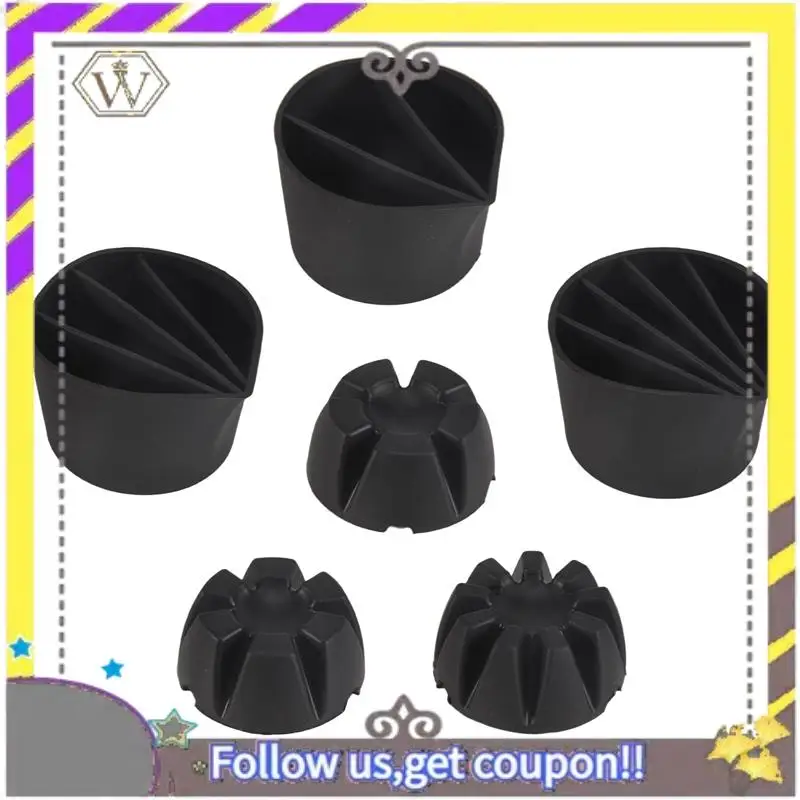 

New 6 Pcs Split Cup For Paint Pouring 3 Flower Pour Cup 3 Paint Mixing Cup For Acrylic Paint Resin Pouring DIY Making Tools