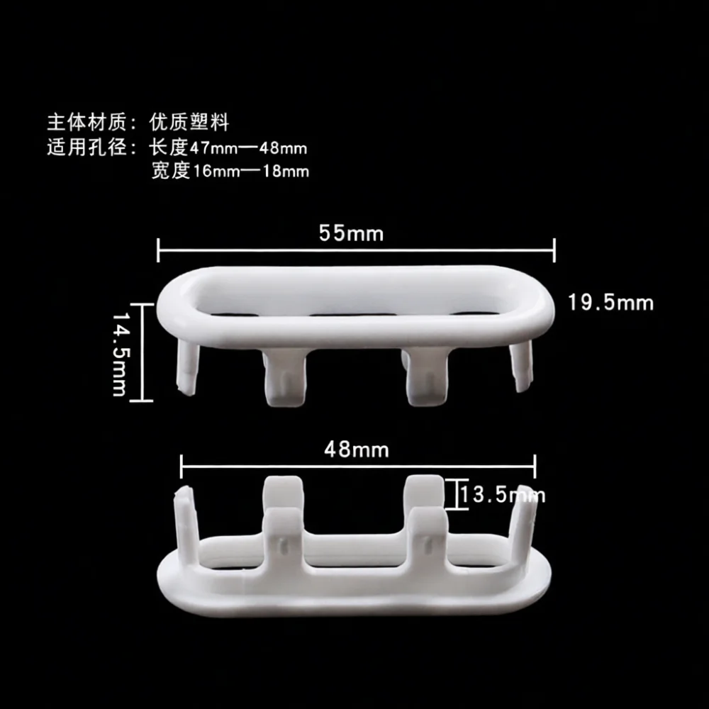Sink Overflow Ring Decorative Cover Trim Accessory For Bathroom Vanity Pedestal Wash Sink Basin Hole Cap Replacement