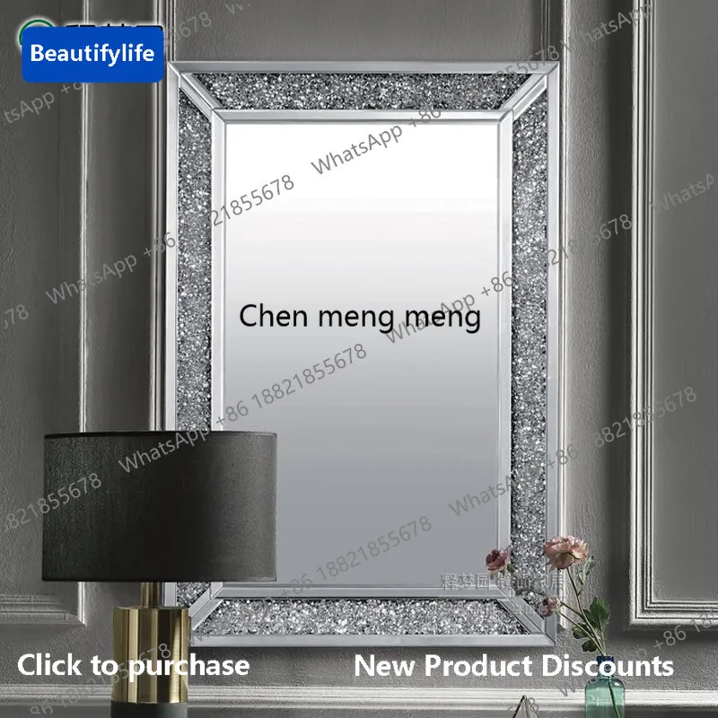 

M183 Modern bathroom mirror rectangular wall-mounted bathroom dressing mirror wall mounted dressing mirror