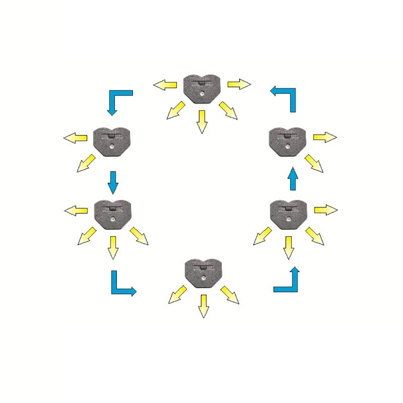 USB C TypeC Licht 5V 0,08W 8 RGB Verstelbare kleuren voor donkere autocomputer en powerbanks Schakelkasten en consoles